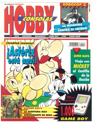 Portada de Hobby Consolas nº 006