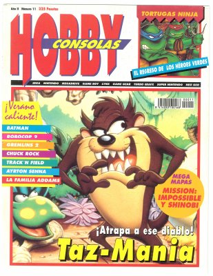 Portada de Hobby Consolas nº 011