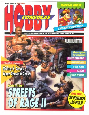 Portada de Hobby Consolas nº 017