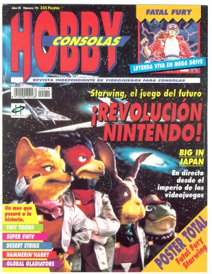 Portada de Hobby Consolas nº 019