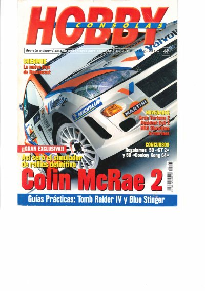 Portada de Hobby Consolas nº 101