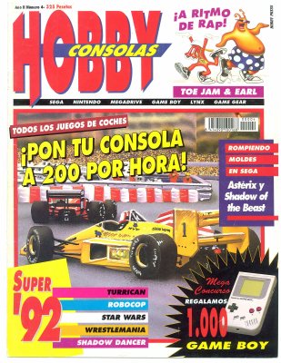 Portada de Hobby Consolas nº 004